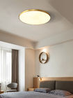 ทองแดงในประเทศแสงไฟ LED โคมไฟเพดานฝาครอบแก้วห้องนอนที่อยู่อาศัย 10 ~ 50 วัตต์ร้านอาหารคาเฟ่