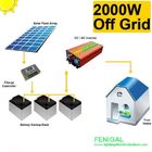 2kw Off Grid Apartment / Villa Solar Pv ระบบพลังงาน