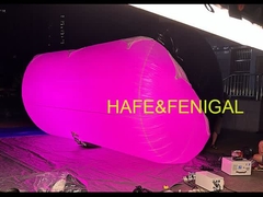 บอลลูนไฟฟิล์ม หลอด LED ทรงกระบอกเป่าลม 1.8kw สำหรับใช้ในเชิงพาณิชย์ โบสถ์ โรงละคร