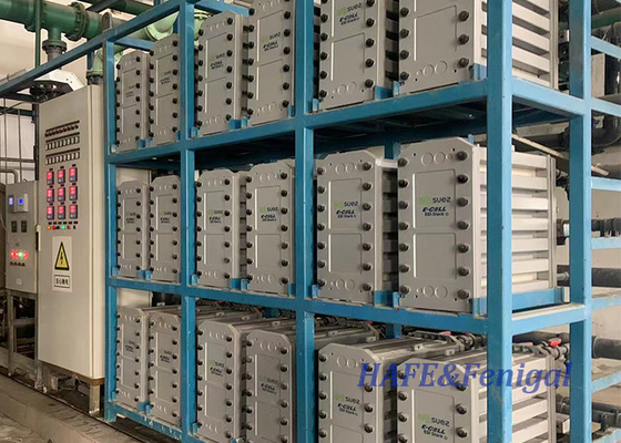 โมดูล EDI ของ Veolia E-Cell-3X ผลิตน้ําสูงสุด 6.4 m3 / ชั่วโมง การฟื้นฟูสูงถึง 97%