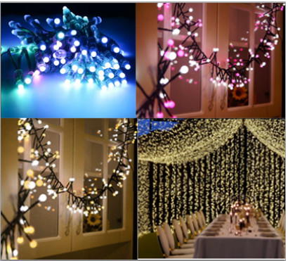 ขายร้อน กลางแจ้ง กันน้ํา LED สตริง ไฟคริสต์มาส