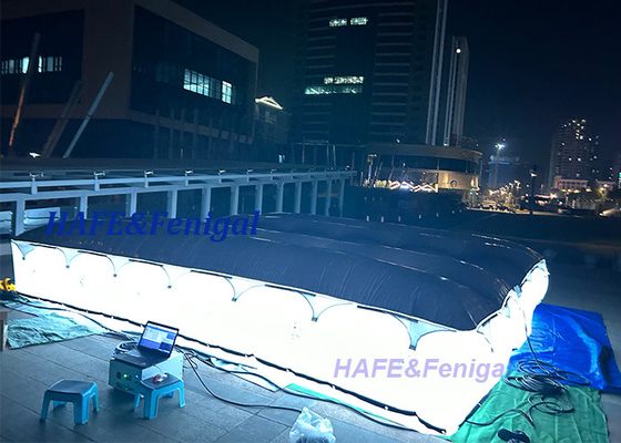 6M*5M*1M PAD Film Light Balloon Flicker ฟรี 5600k สําหรับการถ่ายภาพกลางแจ้ง