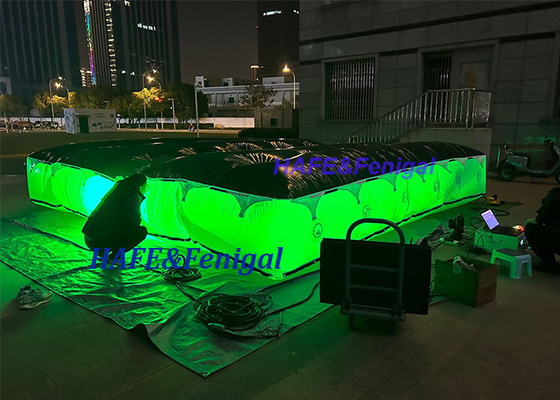 6M*5M*1M PAD Film Light Balloon Flicker ฟรี 5600k สําหรับการถ่ายภาพกลางแจ้ง