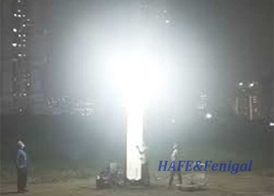 ความปลอดภัย โรงไฟปรับแสง HMI 1000W เหมาะสําหรับการสว่างอุตสาหกรรมกลางแจ้งในเวลากลางคืน 360 องศา