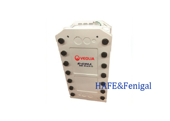 165 กิโลกรัม 5-9 m3/hr โมดูล VEOLIA EDI สําหรับอิเล็กทรอนิกซ์ต่อเนื่อง E-cell MK-7