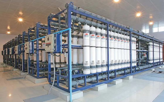 หน่วย Ultrafiltration DuPont SFD-2860XP IntegraFlux uf เครื่องกรองเยื่อ การไหล 204 m3/วัน uf หน่วยเยื่อ