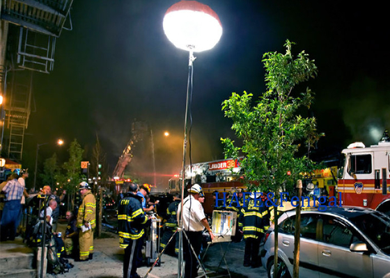 HMI ภายนอกแสงสว่างฟรีประสิทธิภาพสูง 3600W ไฟสว่างกลางคืน การช่วยเหลือ