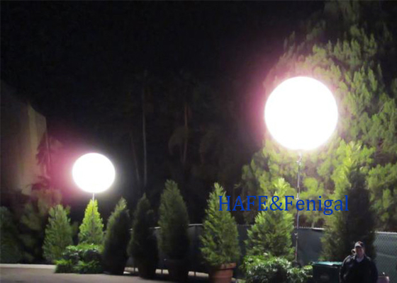 การตกแต่งกิจกรรมกลางแจ้งกันน้ํา แสงบอลลูน LED 200W 400w โลโก้ขนาดที่กําหนดเอง