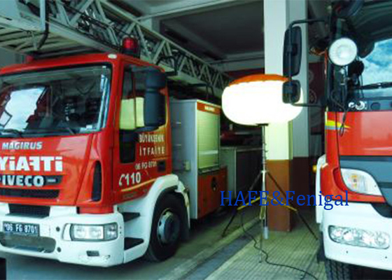 80000lm ไม่มีแสงสว่าง พกพาสามเสา 800w LED ไฟสําหรับงานช่วยเหลือกลางคืน
