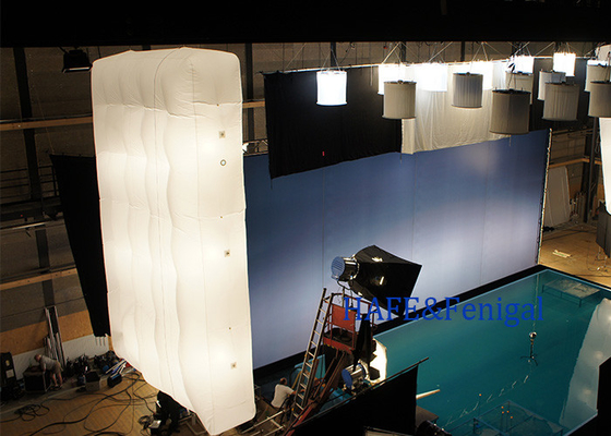 ขนาดที่ปรับเปลี่ยนได้ LED ฟิล์ม แสงบอลลูน สําหรับโรงภาพยนตร์ โทรทัศน์และการถ่ายภาพ Dimmable