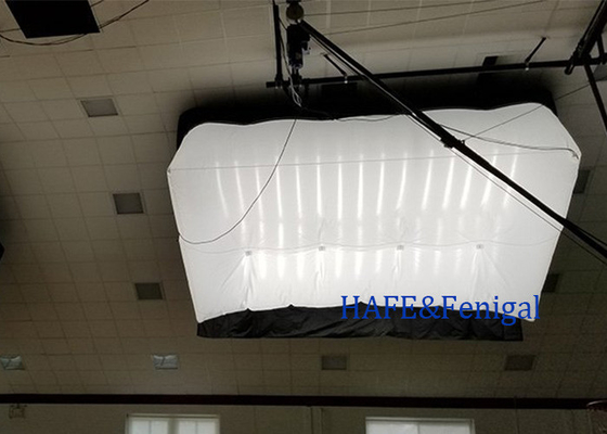 ประเภทฮีเลียม ฟิล์ม บัลลูน ไฟฟ้า LED 1800w สําหรับฉากกิจกรรมที่มีภาพยนตร์หรือทีวี