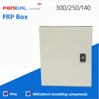 SMC โพลีเอสเตอร์ FRP กล่อง 220/380V กล่องกระจายพลังงาน IP66 กล่องไฟฟ้ากันน้ํา