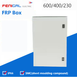 SMC โพลีเอสเตอร์ FRP กล่อง 220/380V กล่องกระจายพลังงาน IP66 กล่องไฟฟ้ากันน้ํา
