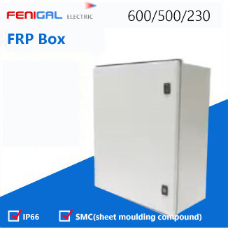 SMC โพลีเอสเตอร์ FRP กล่อง 220/380V กล่องกระจายพลังงาน IP66 กล่องไฟฟ้ากันน้ํา