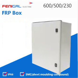 SMC โพลีเอสเตอร์ FRP กล่อง 220/380V กล่องกระจายพลังงาน IP66 กล่องไฟฟ้ากันน้ํา