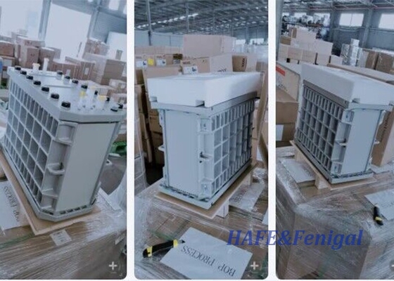โมดูล Veolia EDI MK-3PharmHT 92kg 30 X 61 X 54 ระยะอัตราการไหลของ 1.6- 5.4