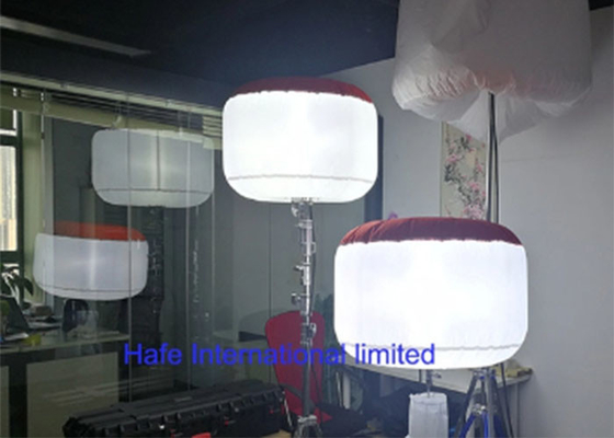 1000W LED แสงสว่างฟรี การช่วยเหลือฉุกเฉิน การก่อสร้างอุตสาหกรรม ความปลอดภัย แสงบอลลูน