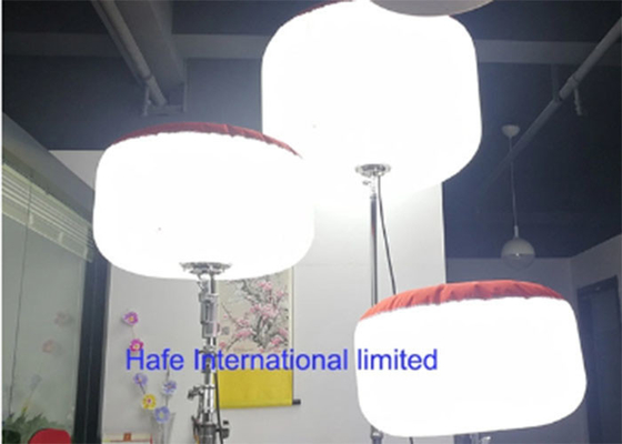 640W LED ไฟฉุกเฉิน กองทัพบก ช่วยเหลือ กลางคืน เวลา ถนน การก่อสร้าง ความปลอดภัย แสงบอลลูน