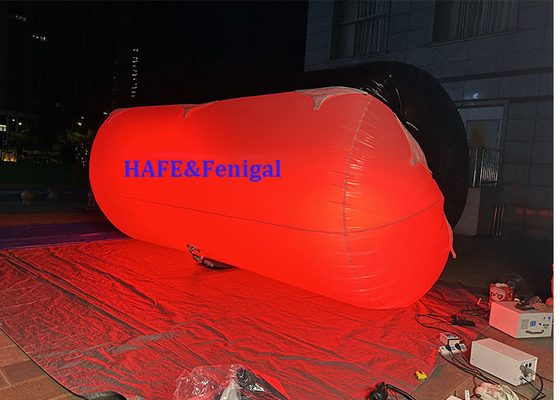 3.6kw Tube Helium RGBW LED DMX CRMX การควบคุมภาพยนตร์ภาพยนตร์ แสงบอลลูน