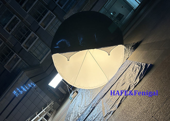 1.8kw Tube Helium Air Filled Bi Colour LED DMX CRMX การควบคุมไฟบัลลูน ฟิล์ม