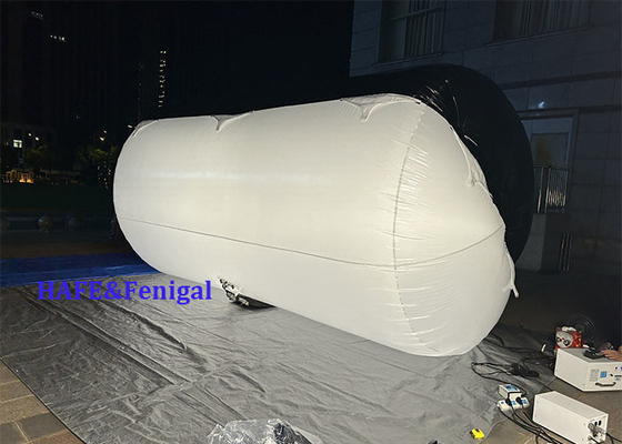 1.8kw Tube Helium Air Filled Bi Colour LED DMX CRMX การควบคุมไฟบัลลูน ฟิล์ม