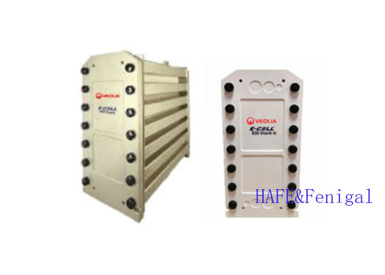 โมดูล EDI ของ Veolia E-Cell-3X ผลิตน้ําสูงสุด 6.4 m3 / ชั่วโมง การฟื้นฟูสูงถึง 97%