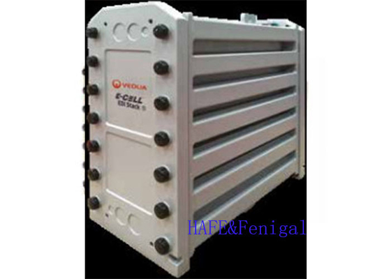 โมดูล EDI ของ Veolia E-Cell-3X ผลิตน้ําสูงสุด 6.4 m3 / ชั่วโมง การฟื้นฟูสูงถึง 97%