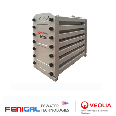 0.01-0.1um Veolia MK-7 EDI ระบบประกอบไฟฟ้าเพิ่มผลิตน้ําบริสุทธิ์