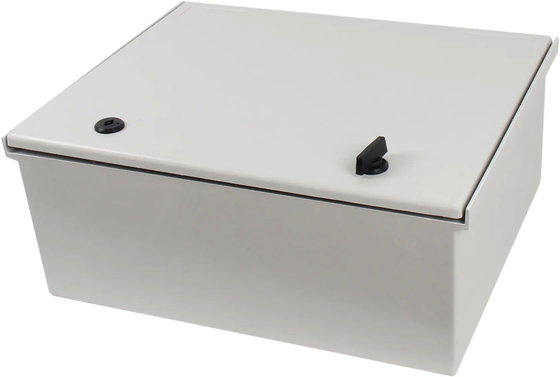 IP66 SMC โพลีเอสเตอร์ ไฟเบอร์กล๊าส กล่องปิด ตู้ไฟฟ้า สีเทาอ่อน