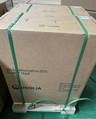 กระแส 5.0 M3/H Veolia Suez โมดูล EDI E-Cell-3X Suez สําหรับการจัดหาน้ําที่บริสุทธิ์มาก