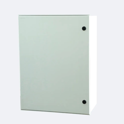 กล่องกรอบไฟฟ้าสําหรับการกระจายไฟฟ้าภายนอก สายใยแก้ว พื้นผิวขาว 300x250x140mm