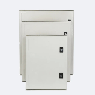 กล่องปิด FRP ภายนอก IP66 กันน้ําเสริมไฟเบอร์กล๊าส 400*400*200mm