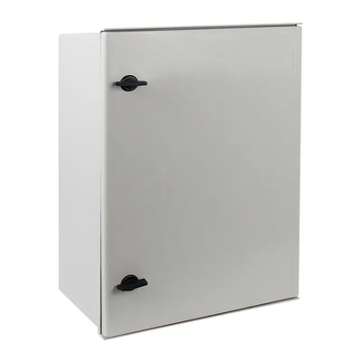 กล่องปิด FRP ภายนอก IP66 กันน้ําเสริมไฟเบอร์กล๊าส 400*400*200mm