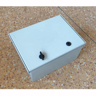 IP66 กันน้ํา กล่องปิดไฟเบอร์กล๊าสติดผนัง พร้อมฝาปิดแข็ง 600*500*230mm