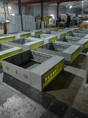 SMC 1000x800x700 มิลลิเมตร สายใยแก้วกล่องปิด
