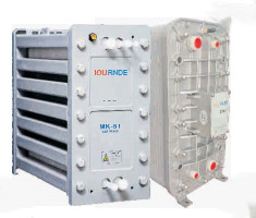 0.5-0.7m3/H หน่วย EDI อายุยาว LX-50 สําหรับระบบน้ําบริสุทธิ์ Deionized