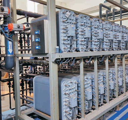 0.5-0.7m3/H หน่วย EDI อายุยาว LX-50 สําหรับระบบน้ําบริสุทธิ์ Deionized