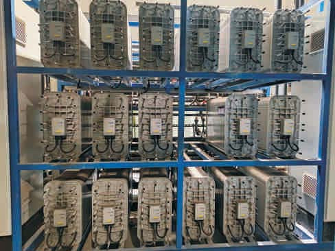 0.5-0.7m3/H EDI Stacks LX-HD-50 สําหรับการฆ่าเชื้อที่อุณหภูมิสูง
