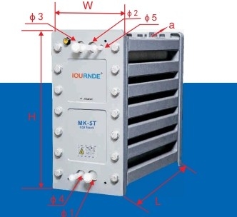 3.5-5.5m3/H EDI สตั๊ก MK-5T สําหรับการประกอบไฟฟ้า
