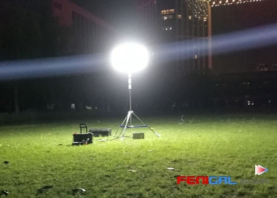 Enhance Worksite Safety and Visibility with the HAFE 400W LED Balloon Light
