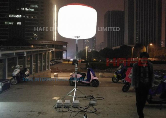 ไฟบอลลูน LED Sun Series 400W ไฟฉุกเฉินแบบพกพา สำหรับงานอุตสาหกรรมและกู้ภัย 230V AC