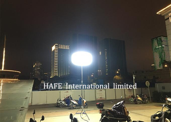 ไฟบอลลูน LED Sun Series 400W ไฟฉุกเฉินแบบพกพา สำหรับงานอุตสาหกรรมและกู้ภัย 230V AC