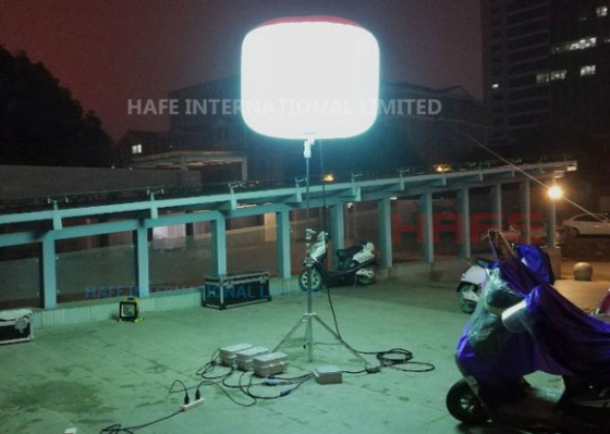 ไฟบอลลูน LED Sun Series 400W ไฟฉุกเฉินแบบพกพา สำหรับปฏิบัติการกู้ภัยในอุตสาหกรรม