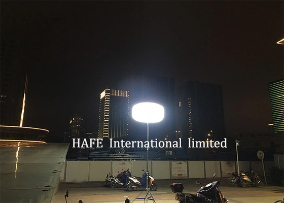 ไฟบอลลูน LED 1000W ไฟส่องสว่างที่จำเป็นสำหรับการปฏิบัติการกู้ภัยจากอุบัติเหตุทางทะเลและดับเพลิง