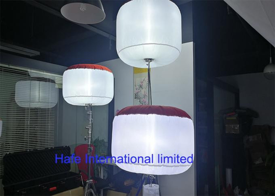 ไฟบอลลูน LED 1000W ไฟส่องสว่างที่จำเป็นสำหรับการปฏิบัติการกู้ภัยจากอุบัติเหตุทางทะเลและดับเพลิง