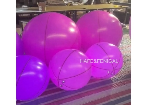 ไฟสว่างคอนเสิร์ตของคุณด้วยแสงบอลลูนสีม่วงและสีชมพู