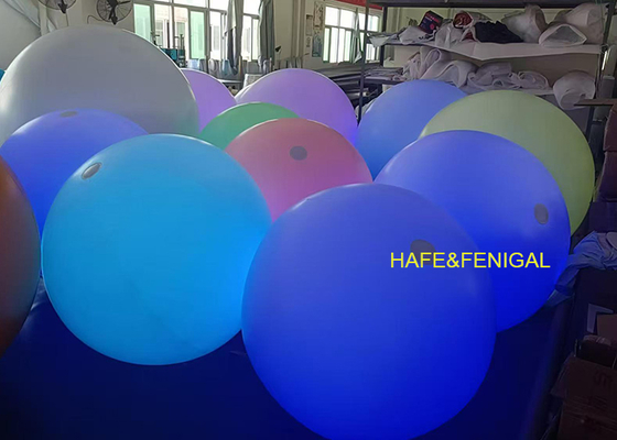 ไฟบอลลูนอินเทรคทีฟ RGB LED 4 ฟุต แปลงสีด้วยทับทิม