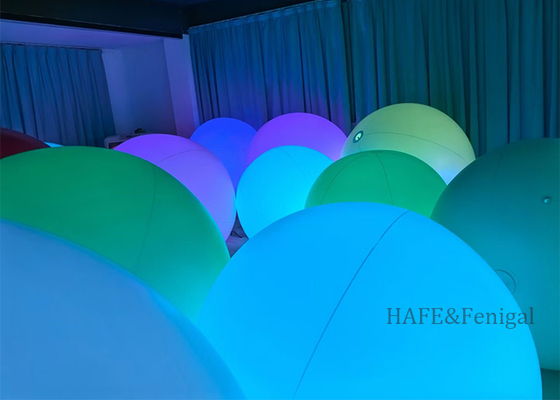 ไฟลูกโป่ง LED RGB แบบโต้ตอบได้ 4 ฟุต Tap-To-Change-Color: ลูกบอล LED สำหรับฝูงชนที่เหมาะสำหรับงานอีเวนต์