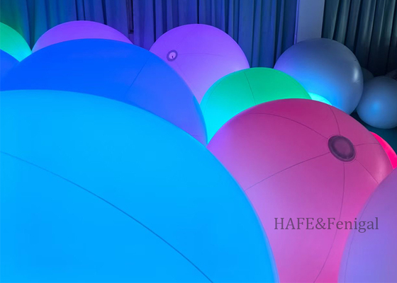 ไฟลูกโป่ง LED RGB แบบโต้ตอบได้ 4 ฟุต Tap-To-Change-Color: ลูกบอล LED สำหรับฝูงชนที่เหมาะสำหรับงานอีเวนต์