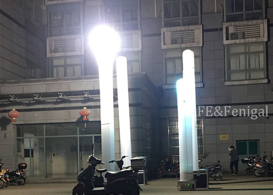 แหล่งจ่ายไฟภายนอกเสริม 120V/50HZ HID 1000w หอไฟฉุกเฉินแบบเป่าลม แบตเตอรี่
